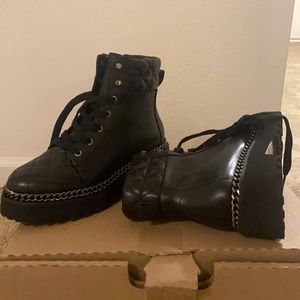 Vince Camino Boot black combat boot
